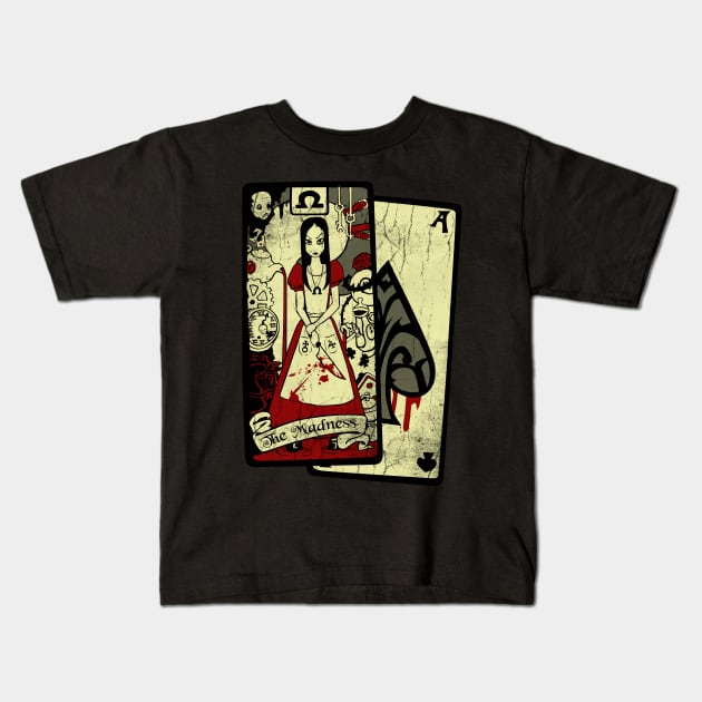 The Omega Card Kids T-Shirt by Kravache